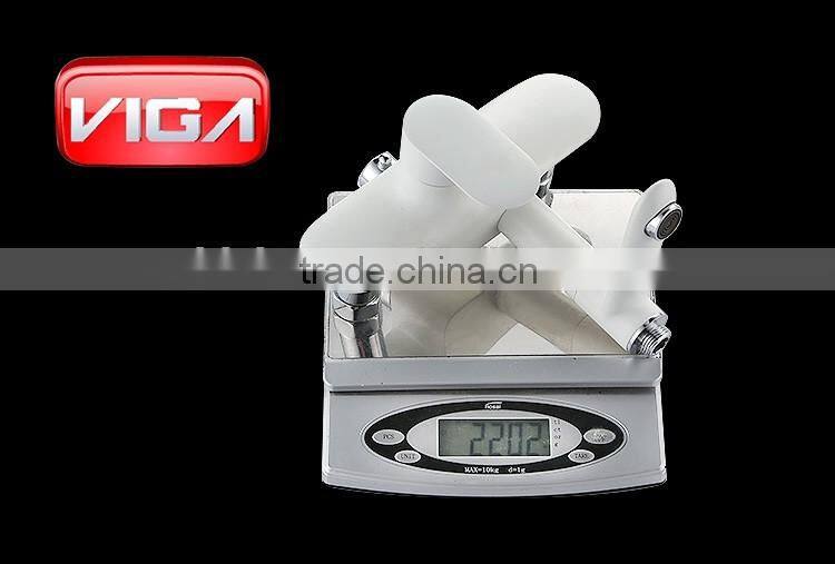 Brass square hand shower for shower column set