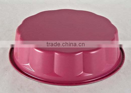 colorful fake hair carbon baking molds