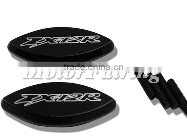 Mirror Base Plates for Kawasaki Ninja ZX-12R ZX12R ZX 12R 2000-2006 Black MT222-007