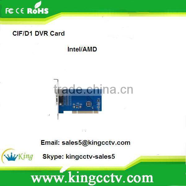HK-6108S H.264 driver dvr card 8ch