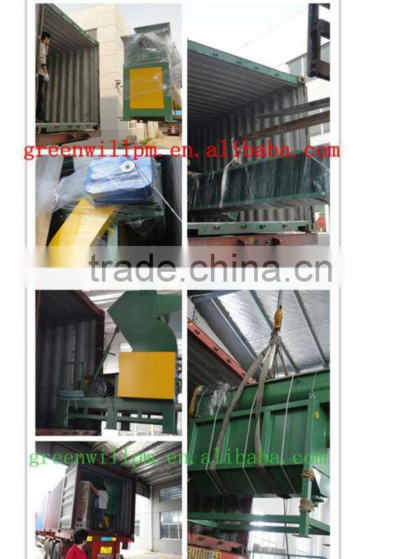 waste scrap grinding and recycling machine
