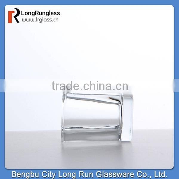 LongRun anhui whole sale square wine glass with heavy base
