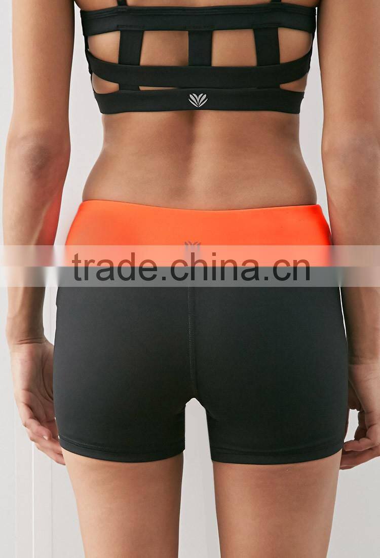 Private Logo Women Body Cut Underwear Gym Active Fitness Shorts