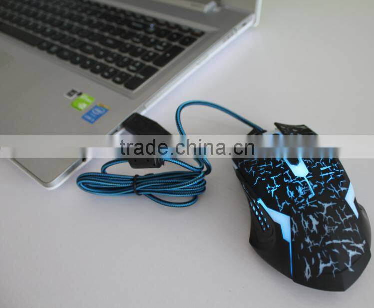 gaming mouse with breathing color lights gaming mouse glowing gaming mouse