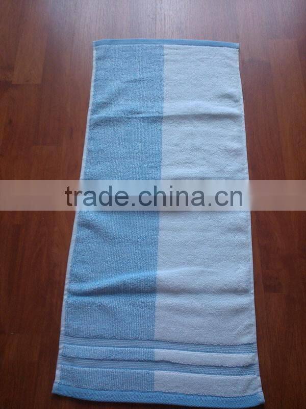 Satin Border Bamboo Cotton Bath Towel