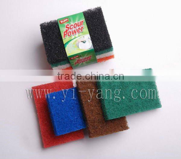 thick nylon scouring pad