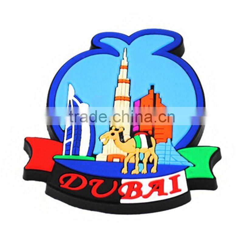 Chinese style make up custom PVC cheap custom clear acrylic fridge magnets