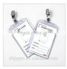 Hot Sale PVC Name Badge with Clips