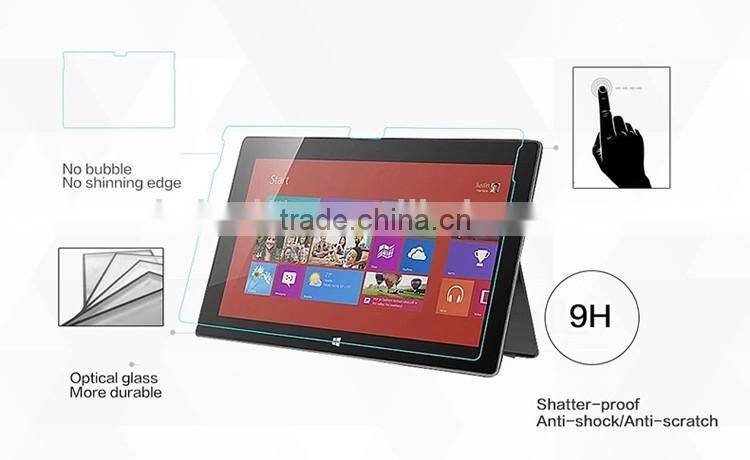 High Quality laptop tempered glass screen guard for microsoft surface 3
