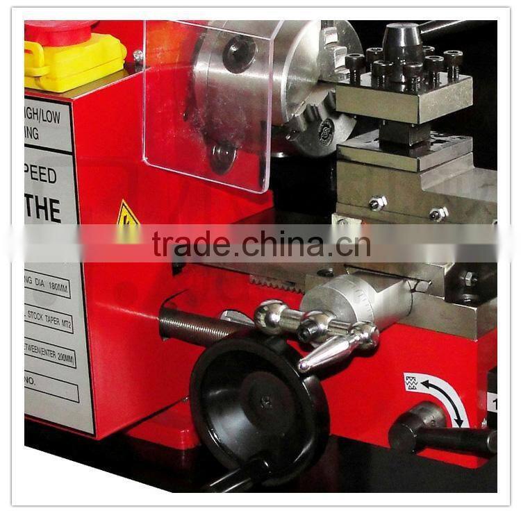 Hot sell! MITECH 0618 Newest Hobby mini lathe / cnc lathe machine