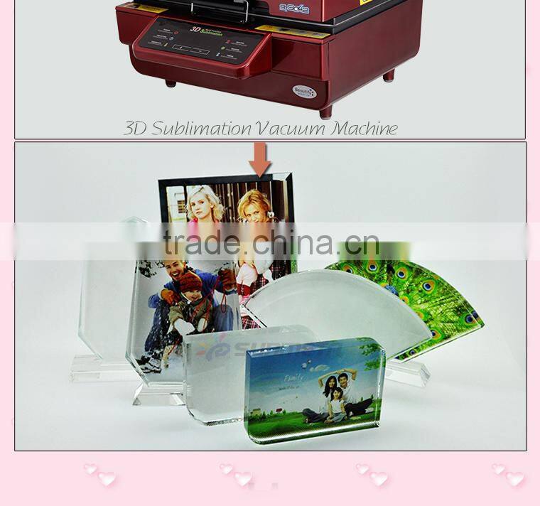 Sunmeta home decoration blank sublimation product heat press crystal (BSJ08B)