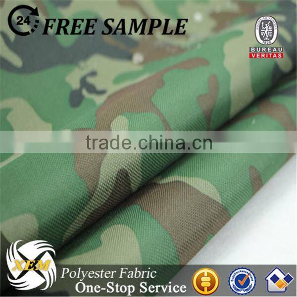 Oxford Fabric with Milky Coated for Military Supply Fabric