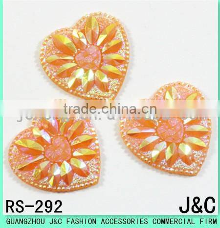 10 * 20 horse eye shape rose red Acrylic stone