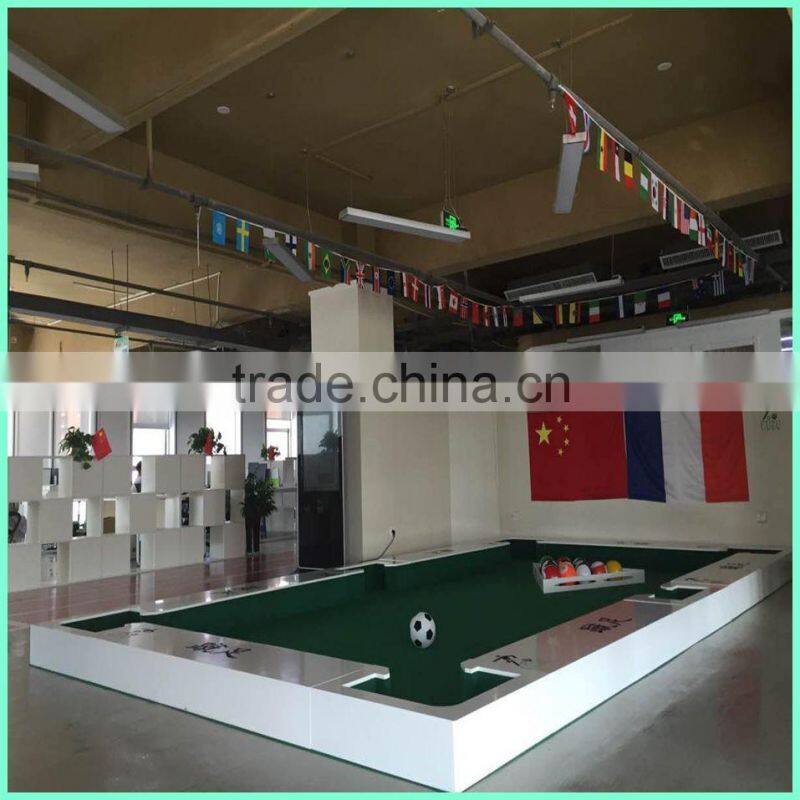 Football exercise poolball billiards game snookball table