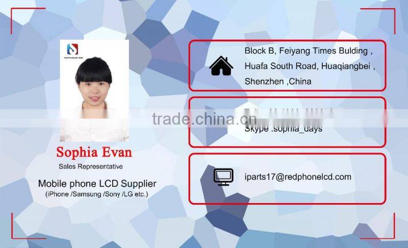 REDPHONELCD China LCD panel for iPhone 5S, stable function with firmly frame
