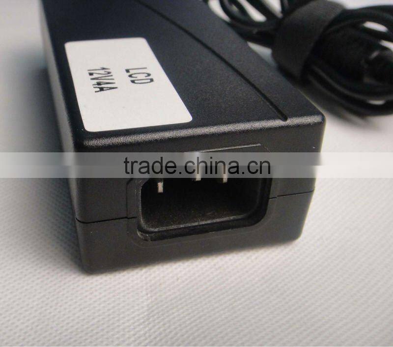 12v 4a hot compatiable LCD power ac adapter for BALT15 / BALT17S / BT-1711 / CL-150P