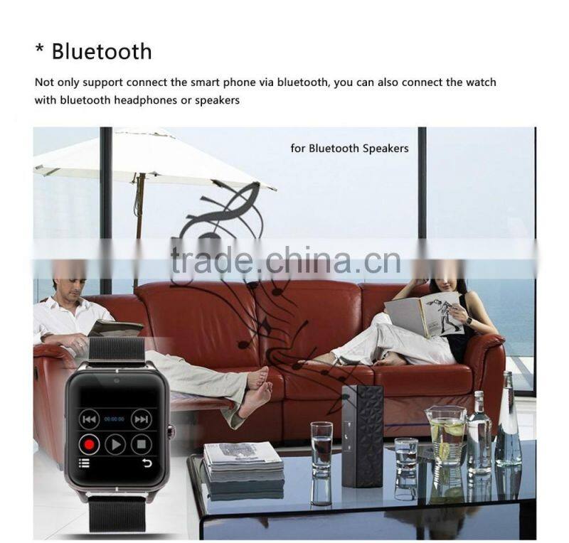 New Sedentary Remind Inteligente Z60 Smart Watch TF Card Camera Bluetooth Smartwatch For Android Phone