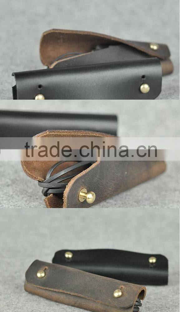 Boshiho New Design Genuine leather Earphone Cover