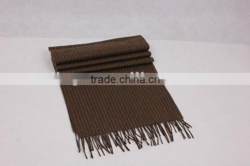 men striped cashmere/wool scarfs/mufflers
