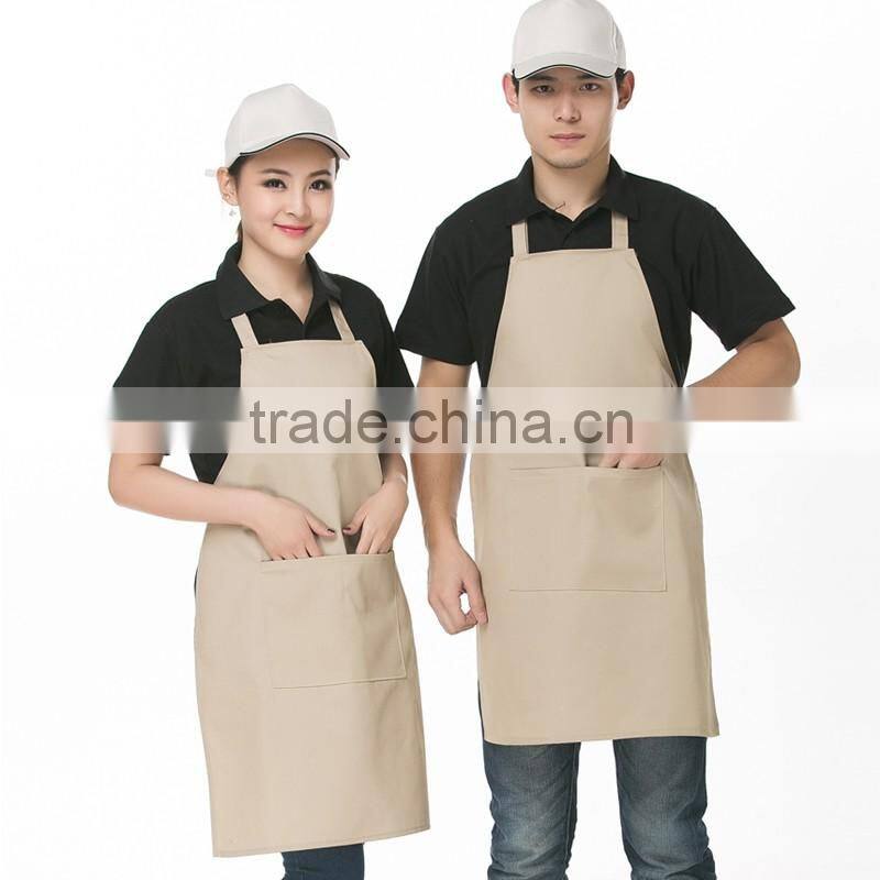Latest Restaurant Hotel french Bib adjustable Chef Apron uniform