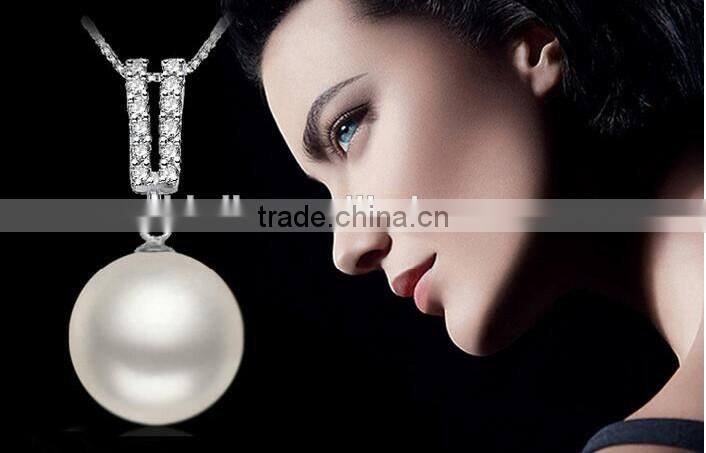 Valentine Gift 925 Silver Mabe Pearl Pendant