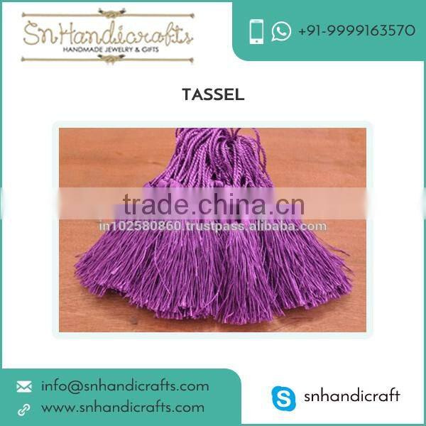 Eco-Friendly Premium Quality Tassel Tiebacks Available at Low Price
