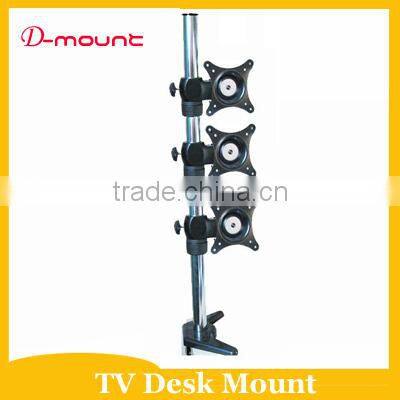 ningbo aluminum 3 plate full motion lcd tv table mount