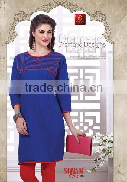 Latest Trends Indian Crepe Silk Kurti Online