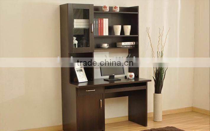 Combined learning table with a bookcase