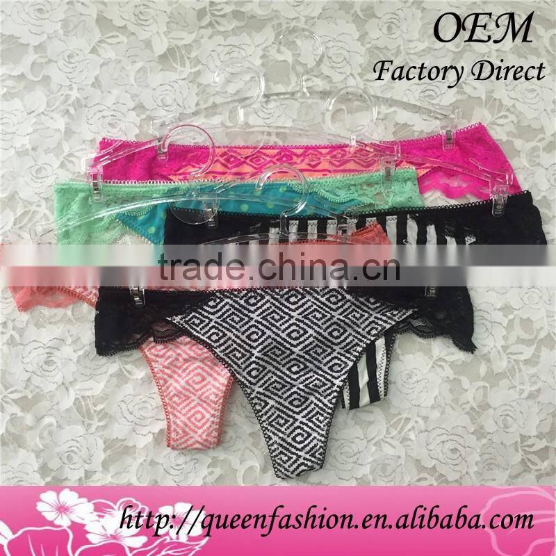 Your Private Label Customized Women G-string Underwear Cheap Panty Factory