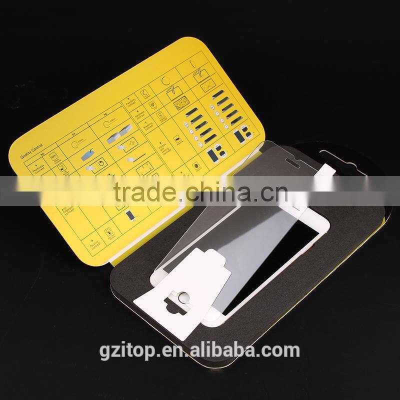 ITOP Easy Installation Kit with 9H 0.33MM 2.5D Clear Tempered Glass Screen Protector Free Back PET Film for iPhone 6