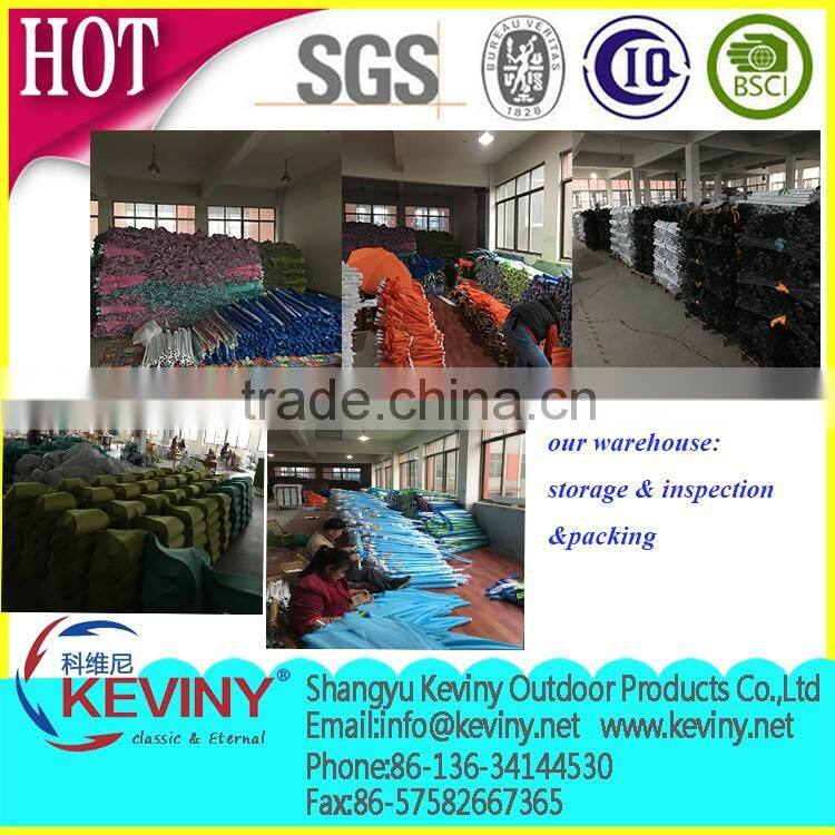 sun umbrella black coated with UV protect 3 folding umbrella made by chinese umbrella manufacturer