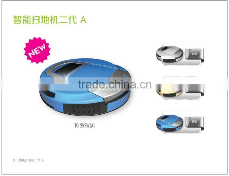 Cheap Robotic vacuum cleaner sweeper with LED touch screen