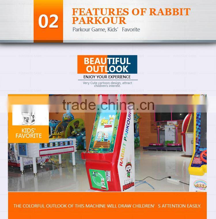 Funshare 2015 Cute Rabbit Amusement Park Equipment Kids Game Machine Electronic Game Machine