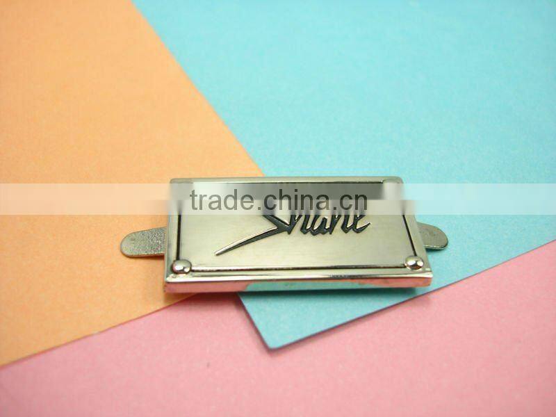 qifeng metal lables for shoes and bags q-2401