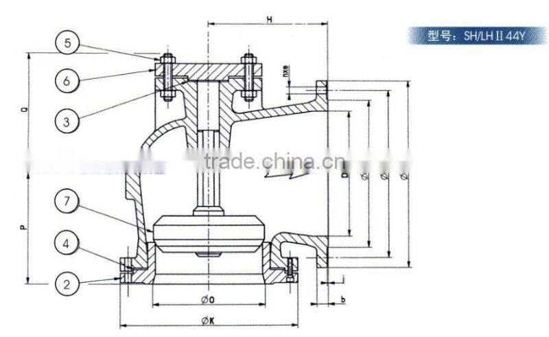 Manufactuere API staneless steel back-pressure valve