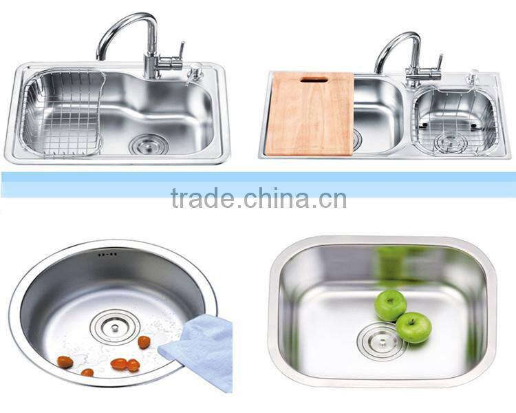 MDF kitchen cabinet with kitchen faucet, Lacquer ktichen cabinet