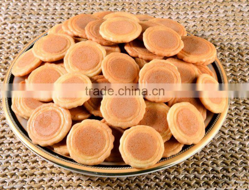 HFC 2500 japanese xiaowan cookies, biscuits, pancakes with egg flavor