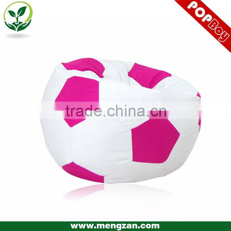 Foot-ball shaped bean bag sofa chair, casual indoor bean bag sofa lounger
