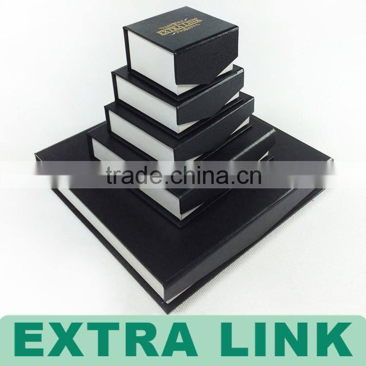 Cheap paperboard industrial brand name gold stamping fancy coated paper handmade jewelry bracelet box