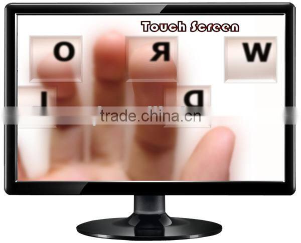 21.5 Inch Sensitive 5 Wire Resistive CCTV Touch Screen Monitors