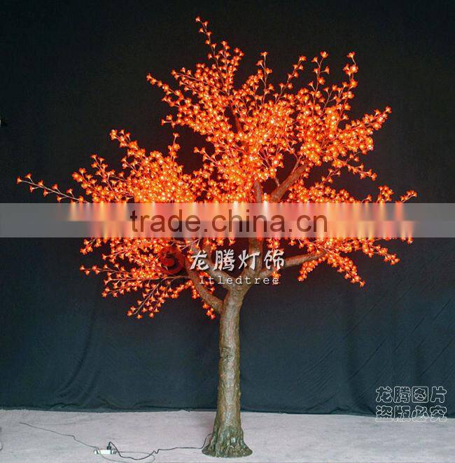 Led large artificial decorative tree