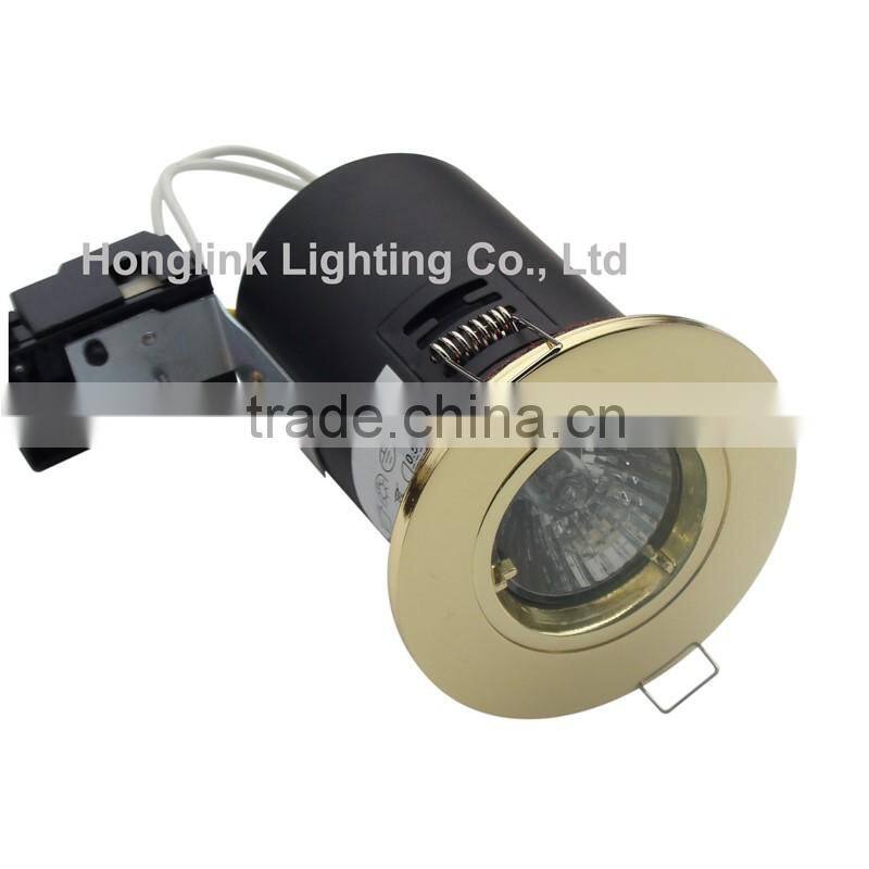 IP44 aluminum 90mins fire rated ajustable led downlight
