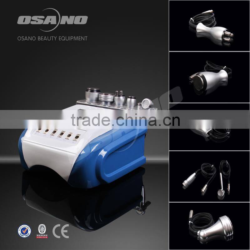 Factory Price 6 In 1 Cavitation RF Photo Slimming Machine 2016