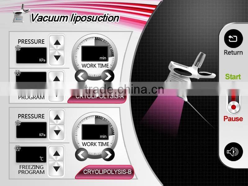 double cryo cellulite slimming machine/cryo body shaper slimming machine