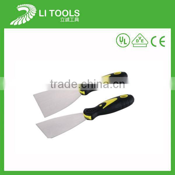hot selling plastic handle stainless steel scraper putty knife