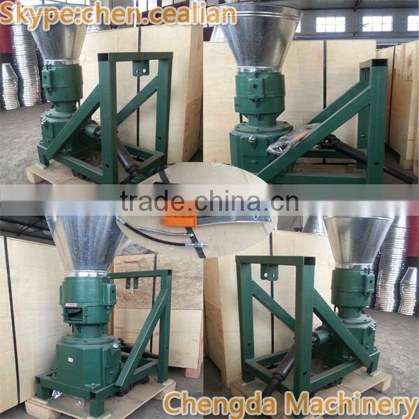 CE approved KL120P Chengda direct supply 6-10HP PTO corn stalk pellet mill driven by tractor