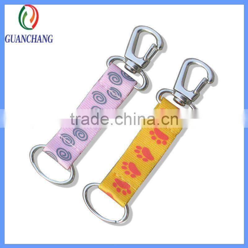OEM promotional gifts compass carabiner short strap