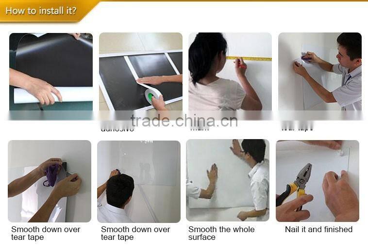 Magnetic board stick on wall magnetic sheet dry-erase board ferrous magnetic whiteboards