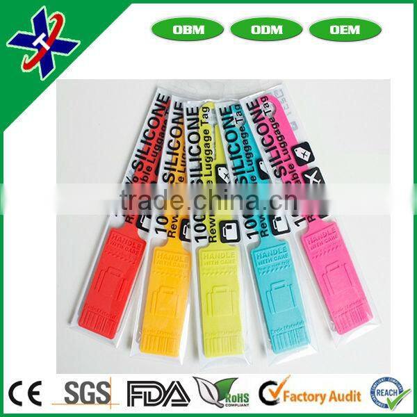 Silicone Airplane Luggage Tag